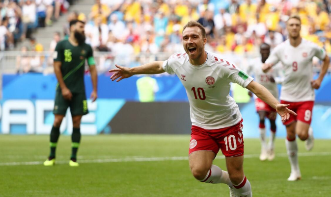 世界杯丹麦夺头名，2018年俄罗斯世界杯丹麦