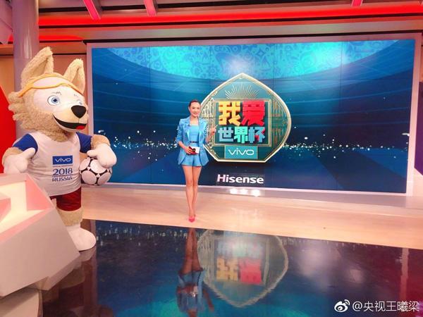 我爱世界杯 日间版？我爱世界杯(日间版)这个女主持人叫什么名字
