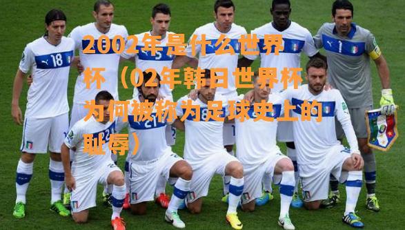 2002年世界杯坑日本,2002年韩日世界杯何以被评为史上最差的一届世界杯 2002年世界杯坑日本,2002年韩日世界杯何以被评为史上最差的一届世界杯