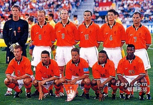世界杯荷兰大名单 98年世界杯荷兰队的大名单