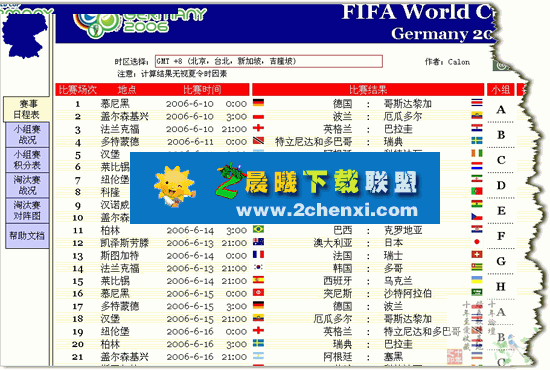 2006世界杯决赛cctv 谁能告诉我2006世界杯的每场比赛的比分.