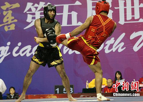 散打世界杯俄罗斯比分(2008第四届世界杯武术散打比赛,俄罗斯选手穆斯里穆夺冠)
