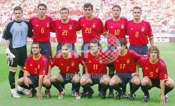 西班牙2002世界杯(02年世界杯西班牙国家队队员名单) 西班牙2002世界杯(02年世界杯西班牙国家队队员名单)