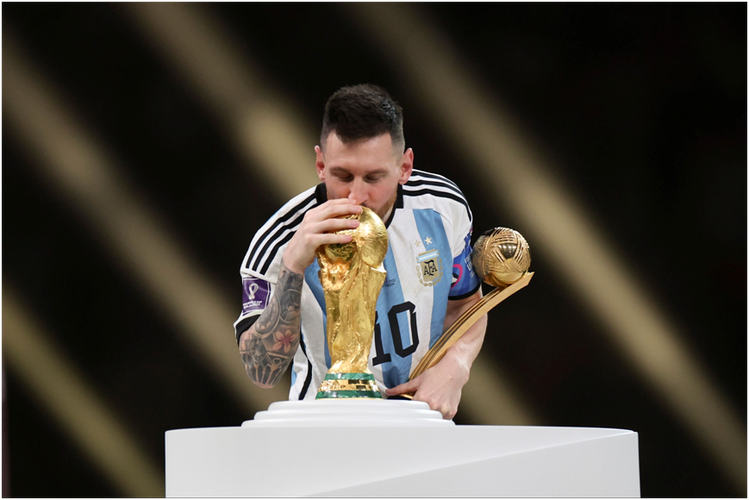 梅西什么时候拿到世界杯 梅西什么时候拿的世界杯金球奖