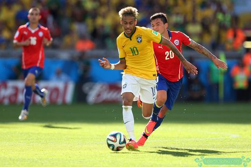 巴西世界杯巴西智利(智利世界杯每届都打巴西吗)