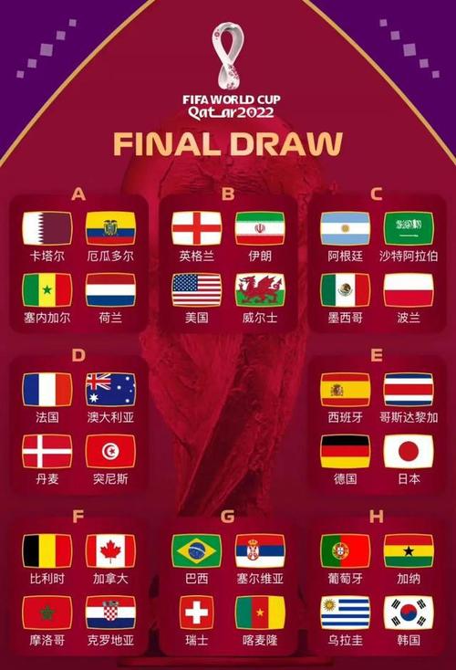 世界杯32强名单？2022世界杯32强名单