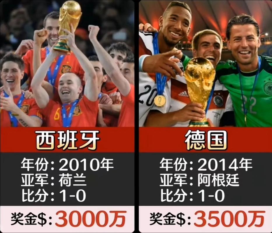 足球世界杯冠军杯奖金(世界杯冠军有什么奖励) 足球世界杯冠军杯奖金(世界杯冠军有什么奖励)