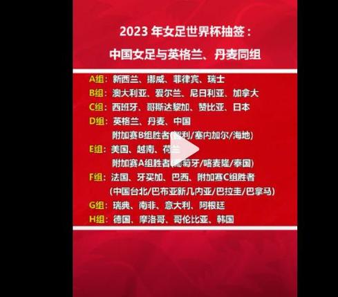 女足亚洲杯世界杯时间(2023女足世界杯赛程时间表) 女足亚洲杯世界杯时间(2023女足世界杯赛程时间表)
