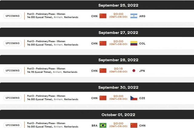 女排世界杯国际组合(2022年女排世锦赛分组赛程安排) 女排世界杯国际组合(2022年女排世锦赛分组赛程安排)