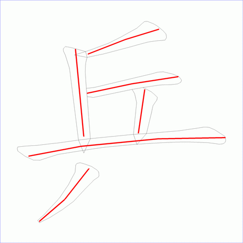 世界杯世的笔顺 乓的笔顺