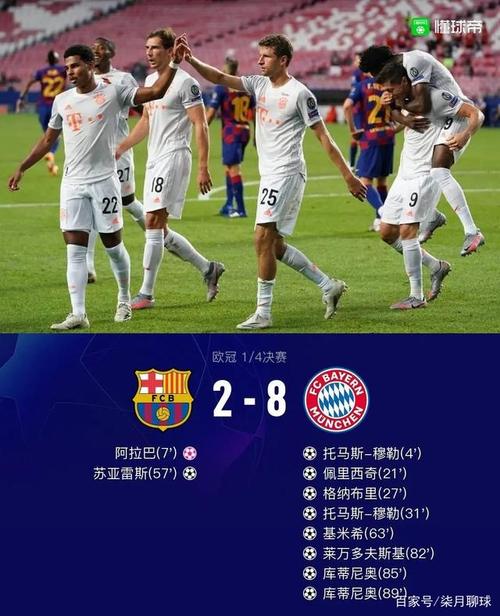 巴萨拜仁欧冠8:2(拜仁8-2巴萨是什么时候) 巴萨拜仁欧冠8:2(拜仁8-2巴萨是什么时候)