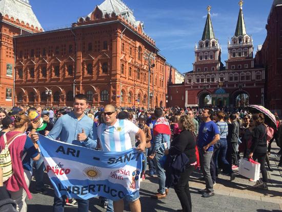 在莫斯科看世界杯的人？俄罗斯世界杯有多少球迷